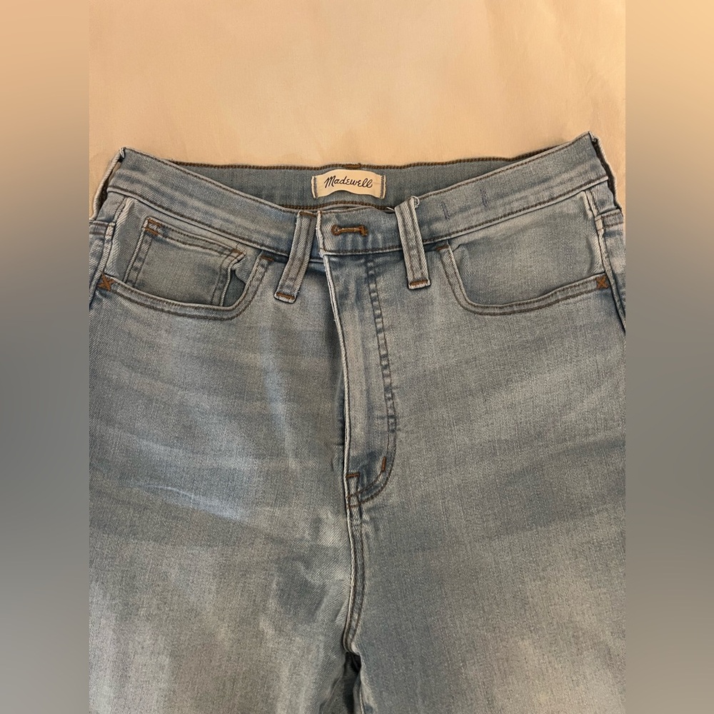 Madewell 11" High-Rise Roadtripper Supersoft Skinny Jeans